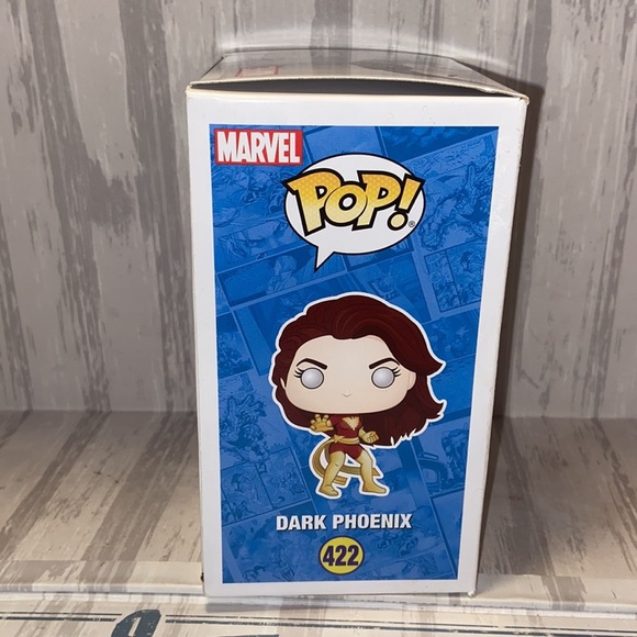 New Funko POP Marvel X-Men #422 Dark Phoenix Vinyl Bobble Head - Picture 4 of 6
